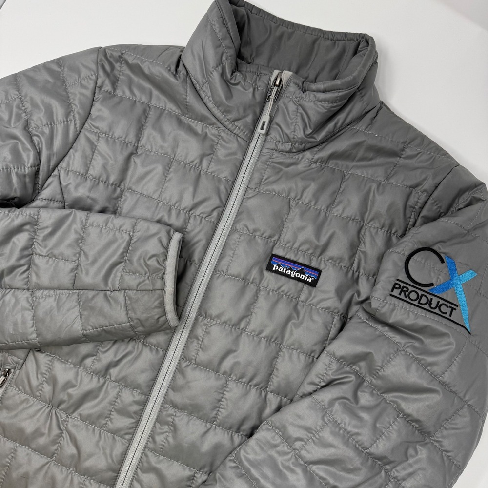 Patagonia Nano Puffer Quilted Full Zip Jacket Womens Small Insulated LOGO